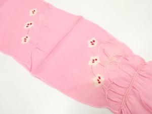 正絹　絞り　夏用帯揚げ